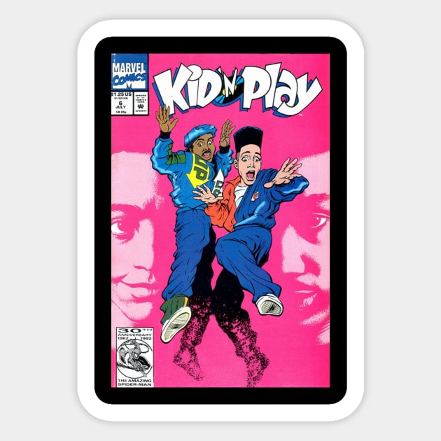 Kid 'n Play Comic Book Issue 6 Sticker by Artist Club